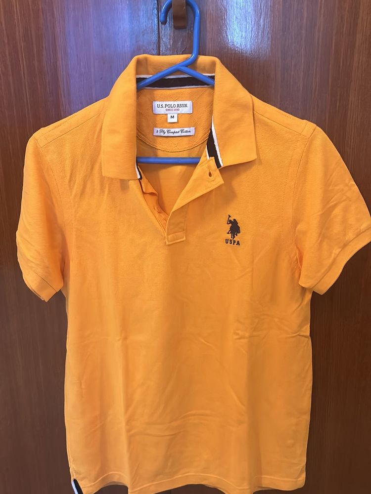 US Polo Yellow T Shirt