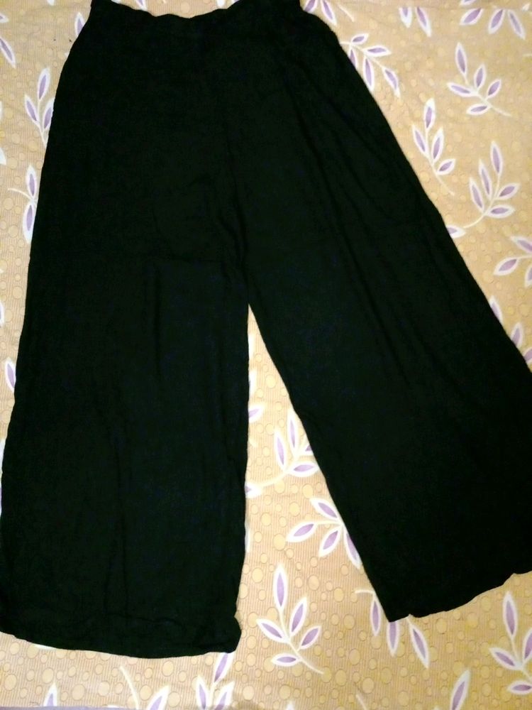 Black Palazzo Pant