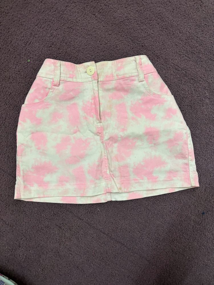 Y2K Skirt Tye Die