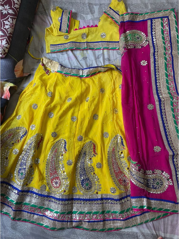 Gota Work Lehenga Choli