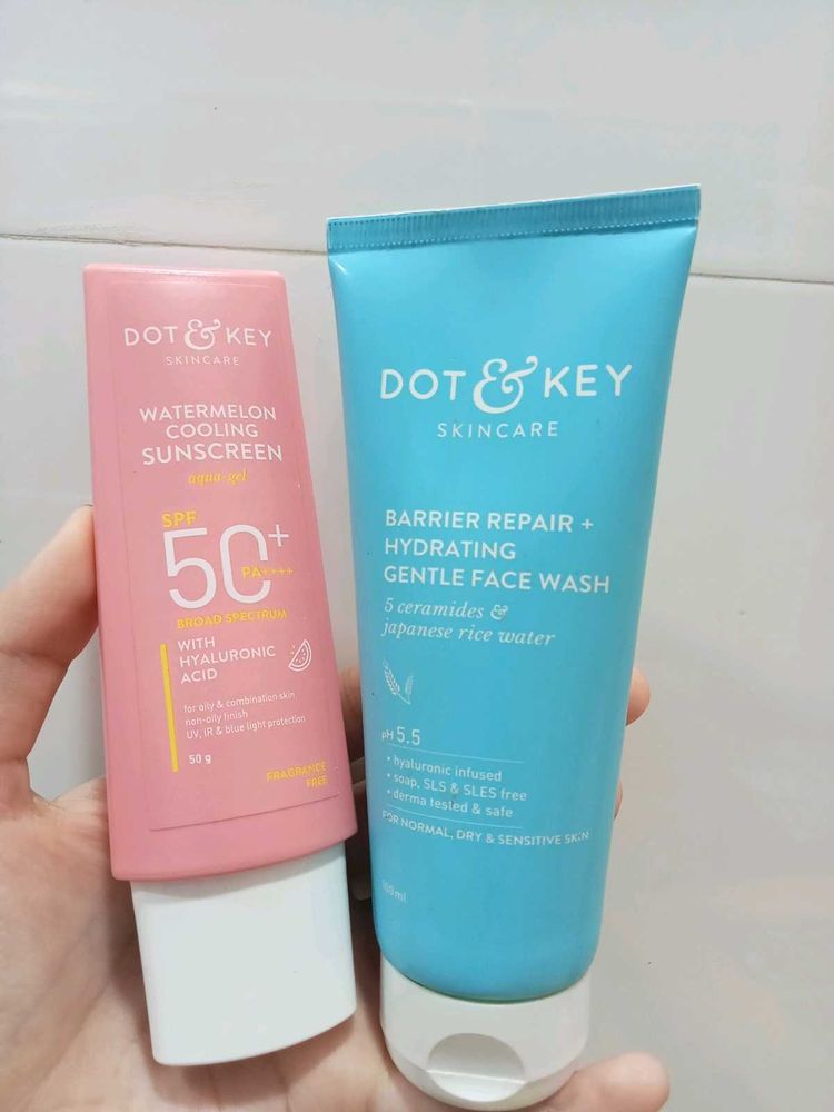 COMBO: Sunscreen + Face Wash