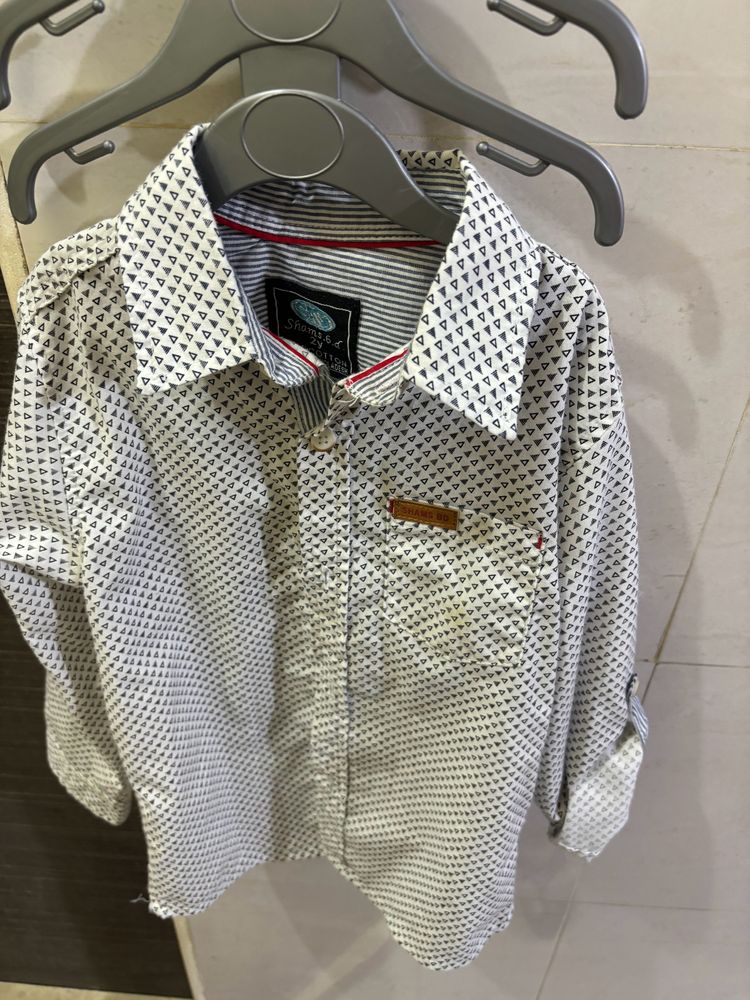 3-4 Years Formal Shirt For Boys