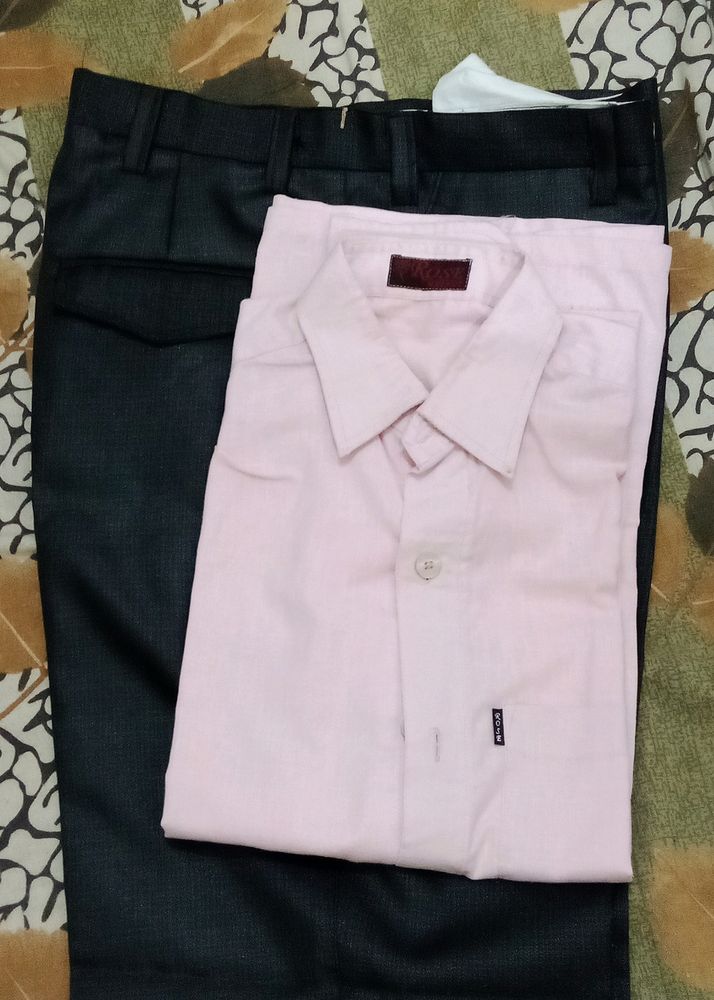 Black Formal pant With Shirt