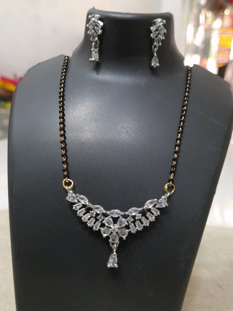 Ad Diamond Mangalsutra ( Fresh Stock)