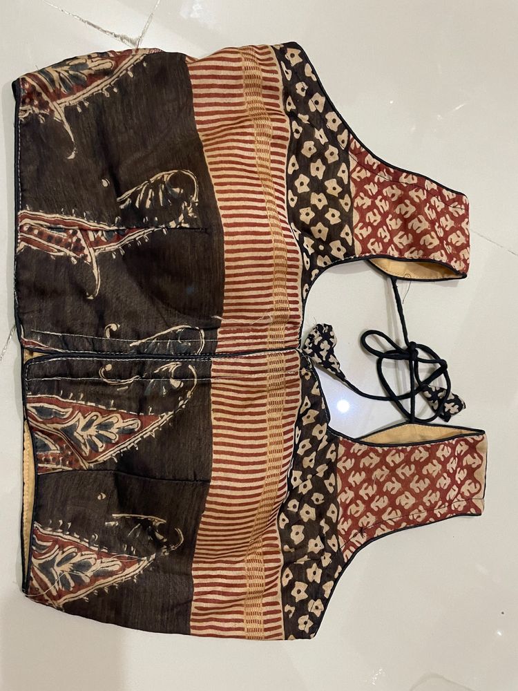 Kalamkari Cotton Blouse