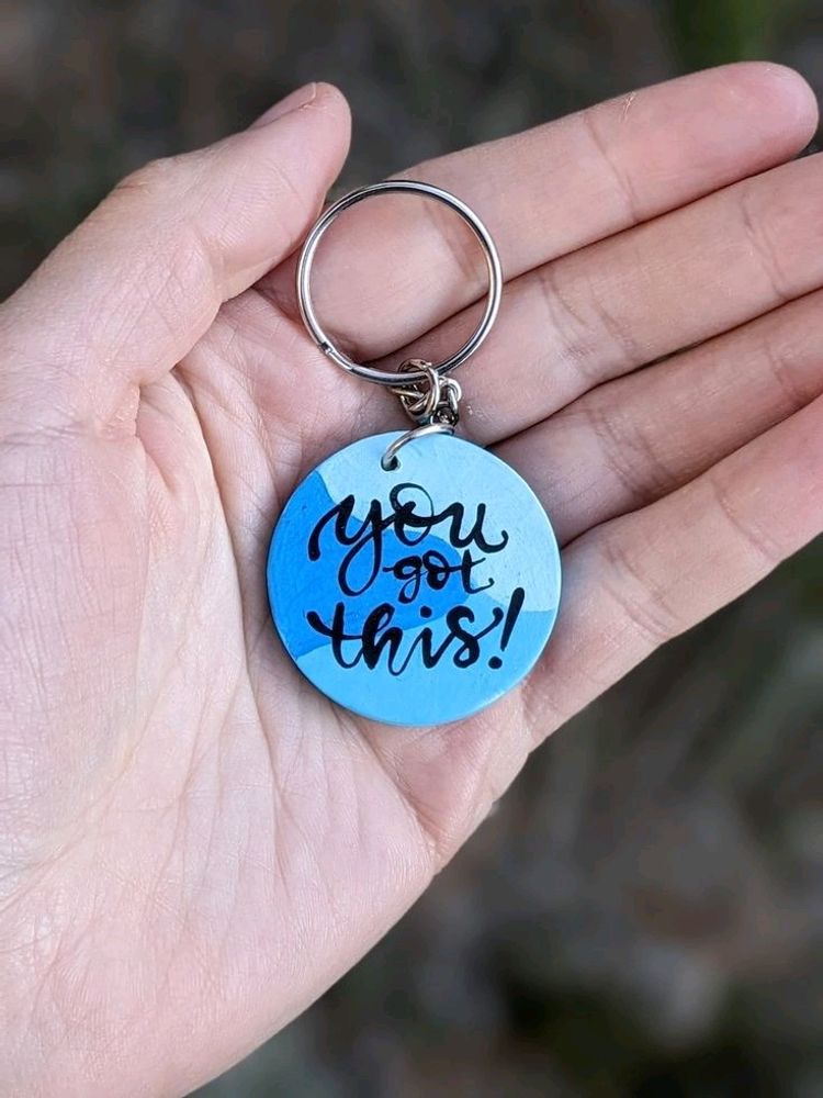 Customizable Painted Keychain