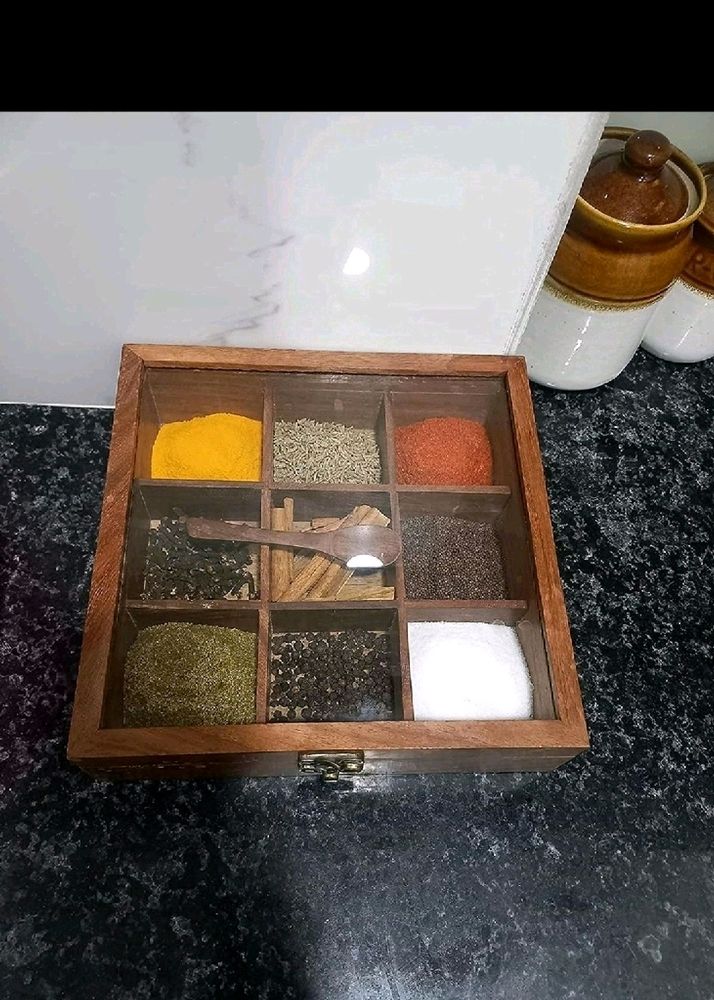 SHEESHAM SPICE BOX