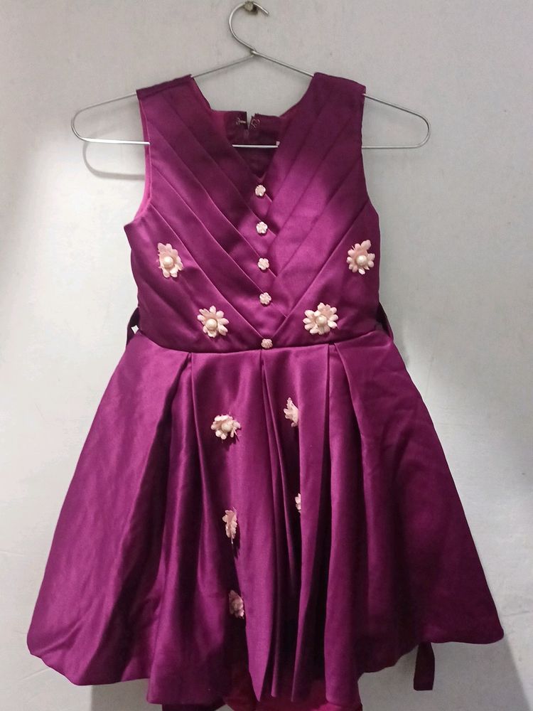 Purple Ball Gown