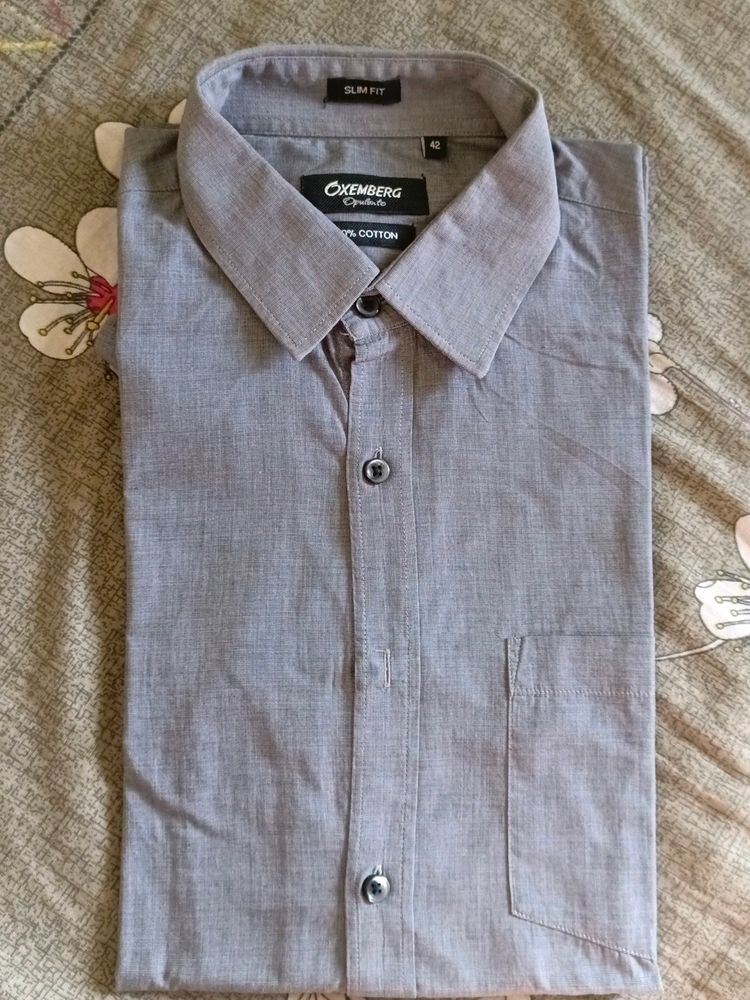 Grey Formal Shirt