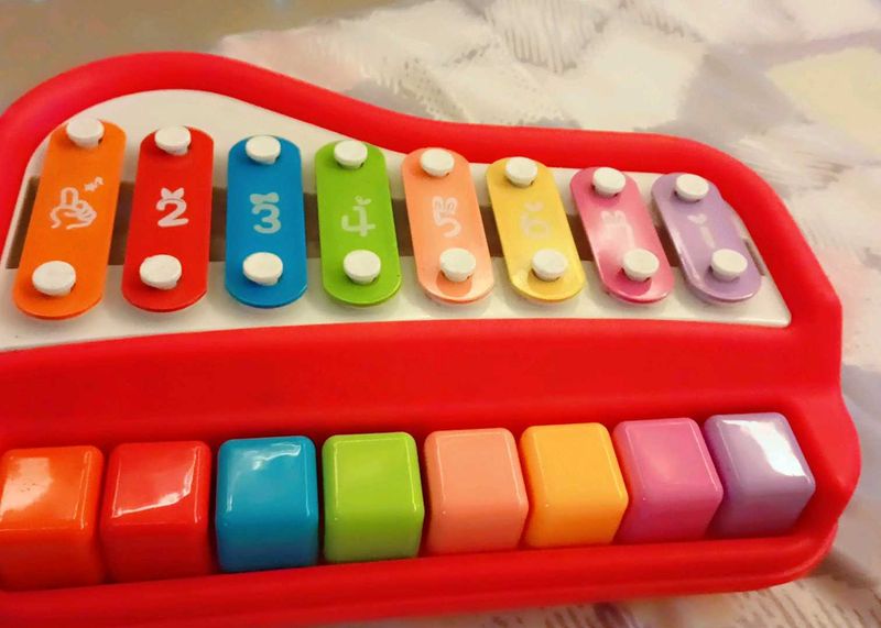 Baby Toy Non Battery, Xylophone Cum Piano