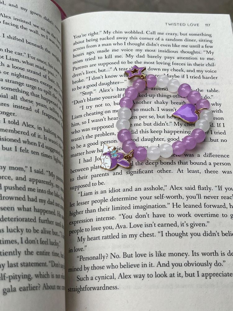 Purple Sanrio MY Melody Bracelet 🔮🫶🏻