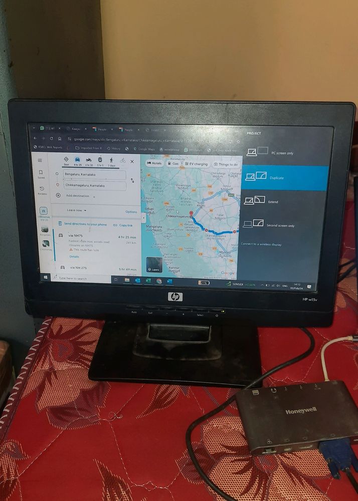 HP Lcd Monitor 15inch