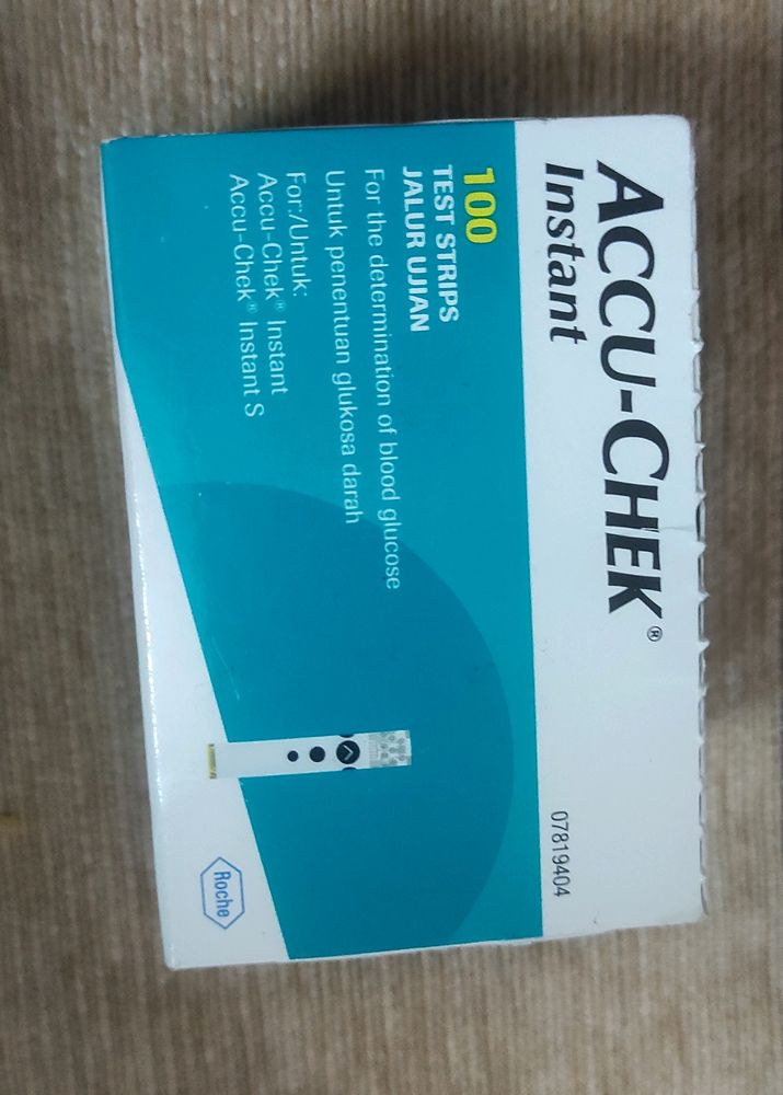 Accu-Chek Instant Test Strips For Sugar