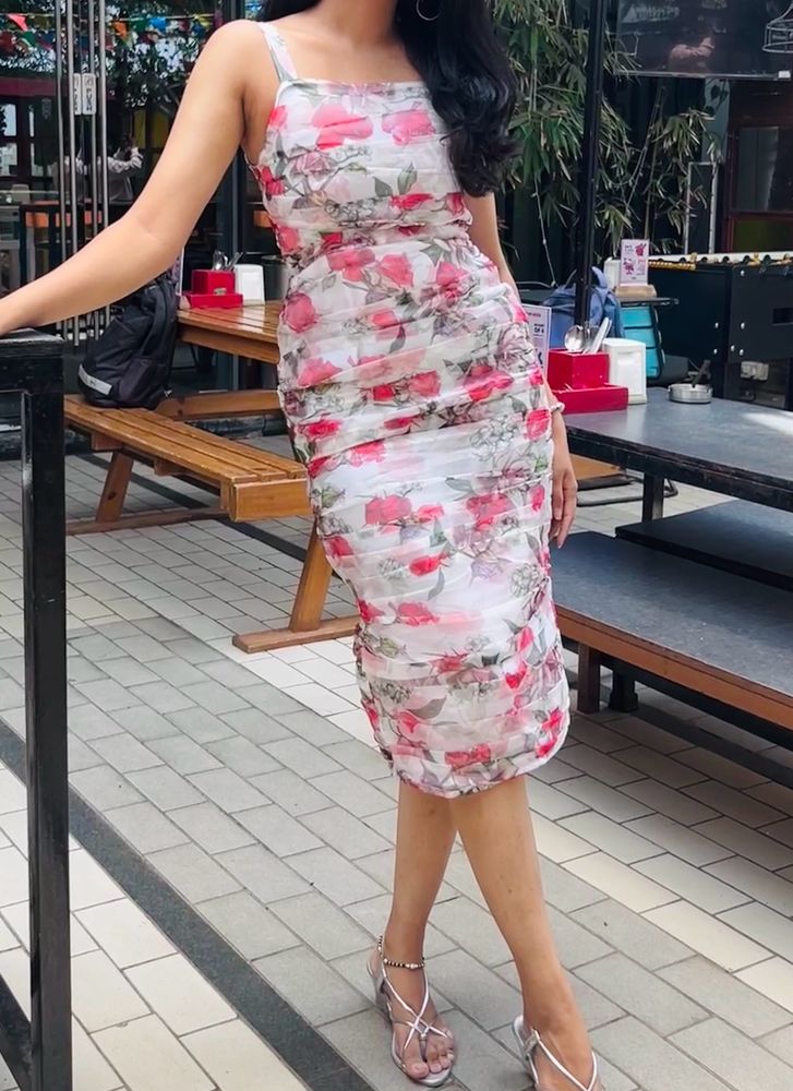 Floral Bodycon Dress