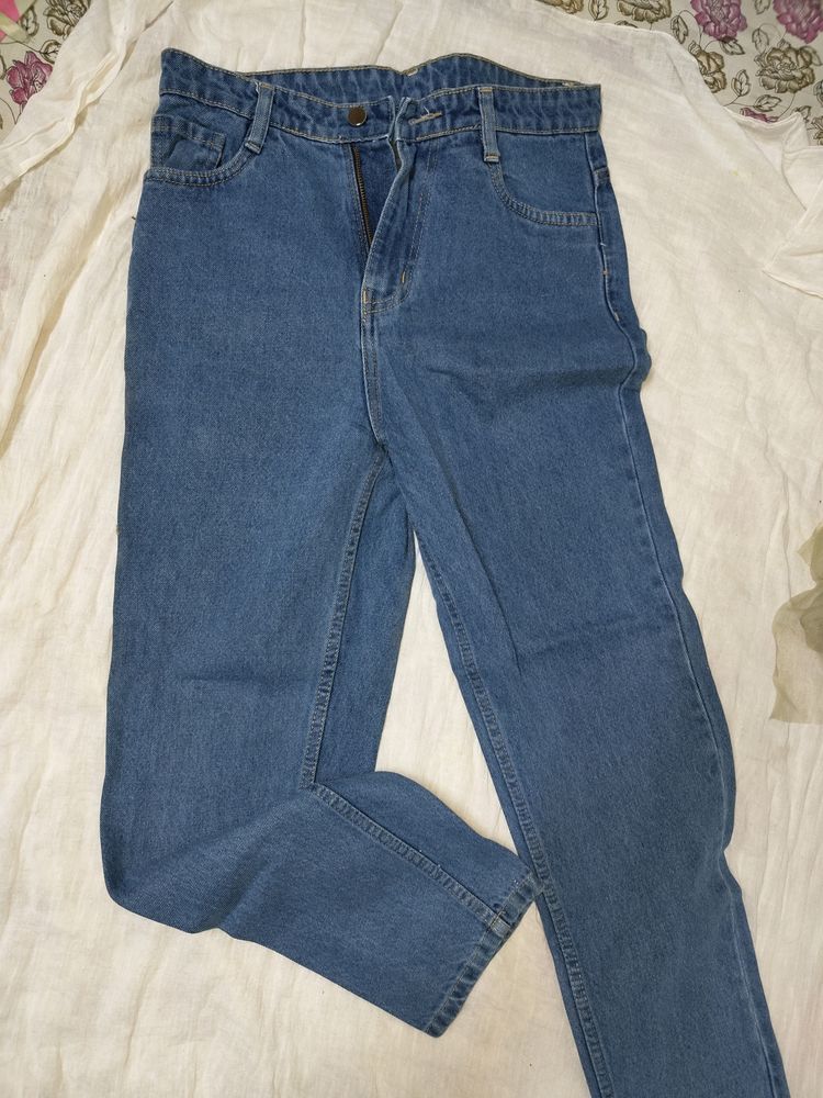 Blue Mom Jeans