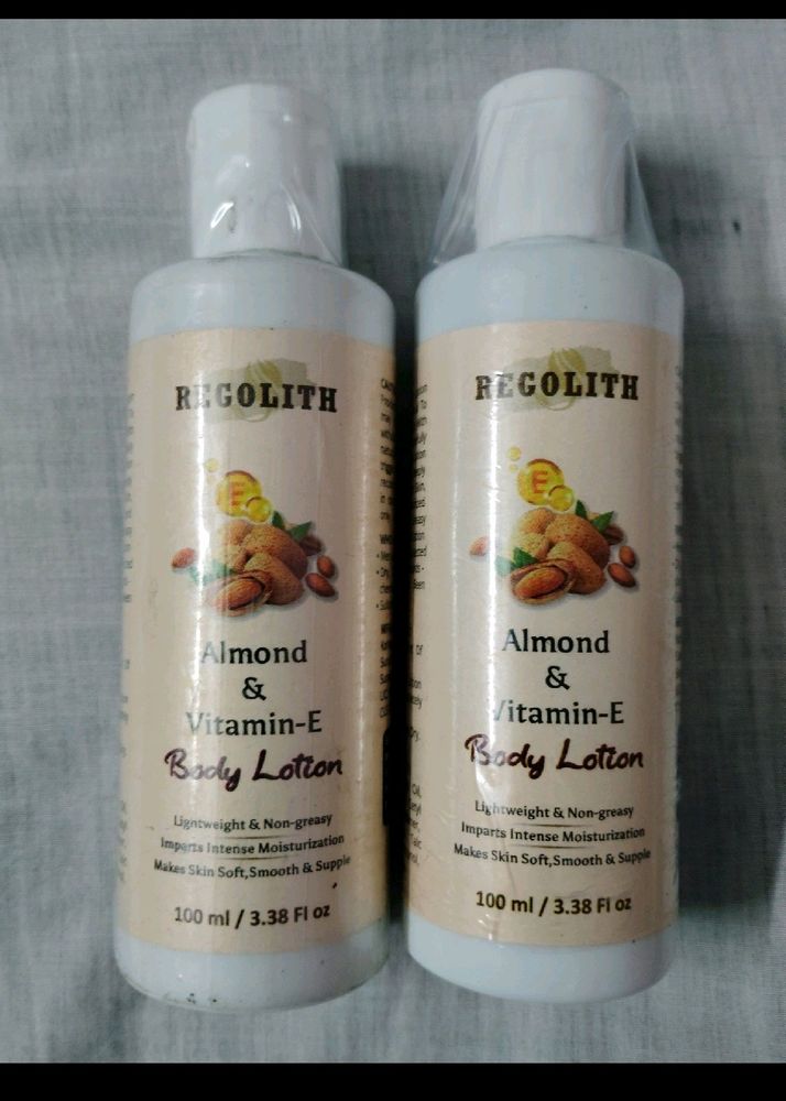 Regolith Almond And Vitamin E Body Lotion