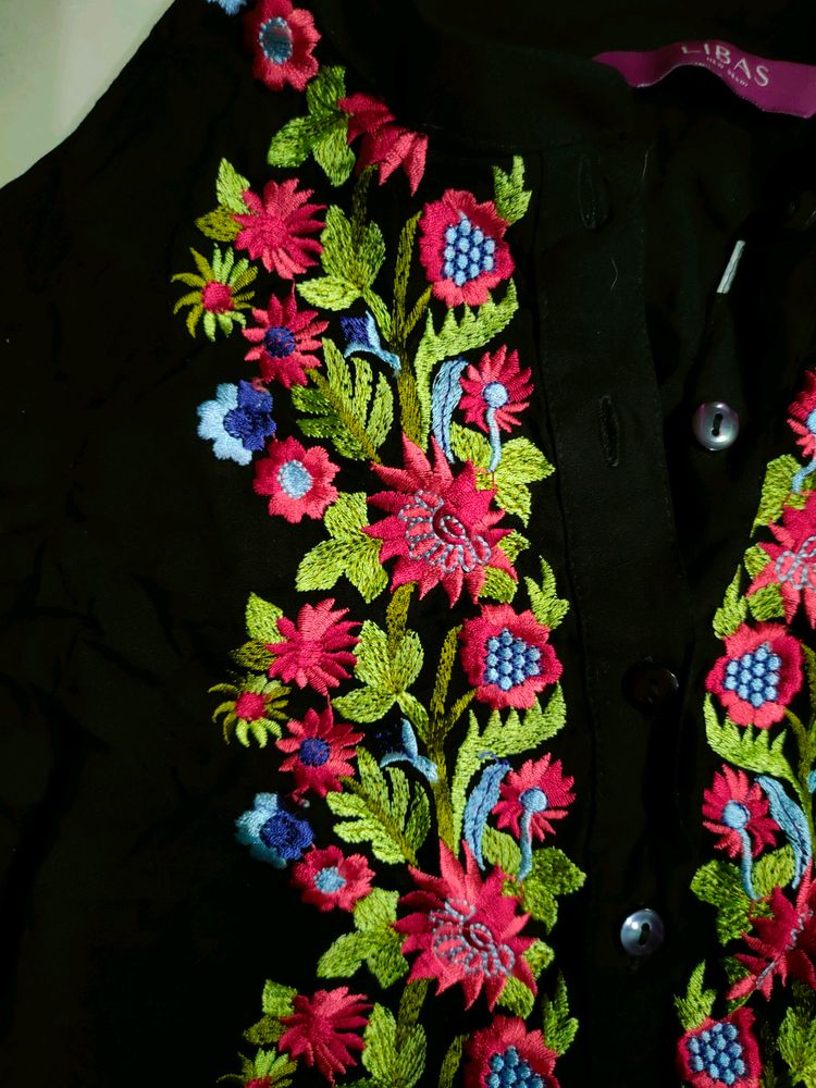 🆕 Libas Embroidered Tunic Kurti
