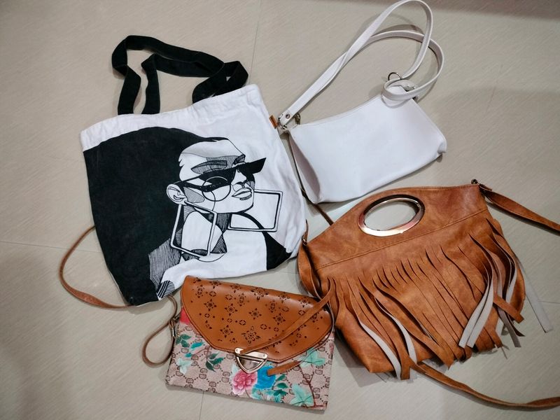 Tote Bags & Sling Bag