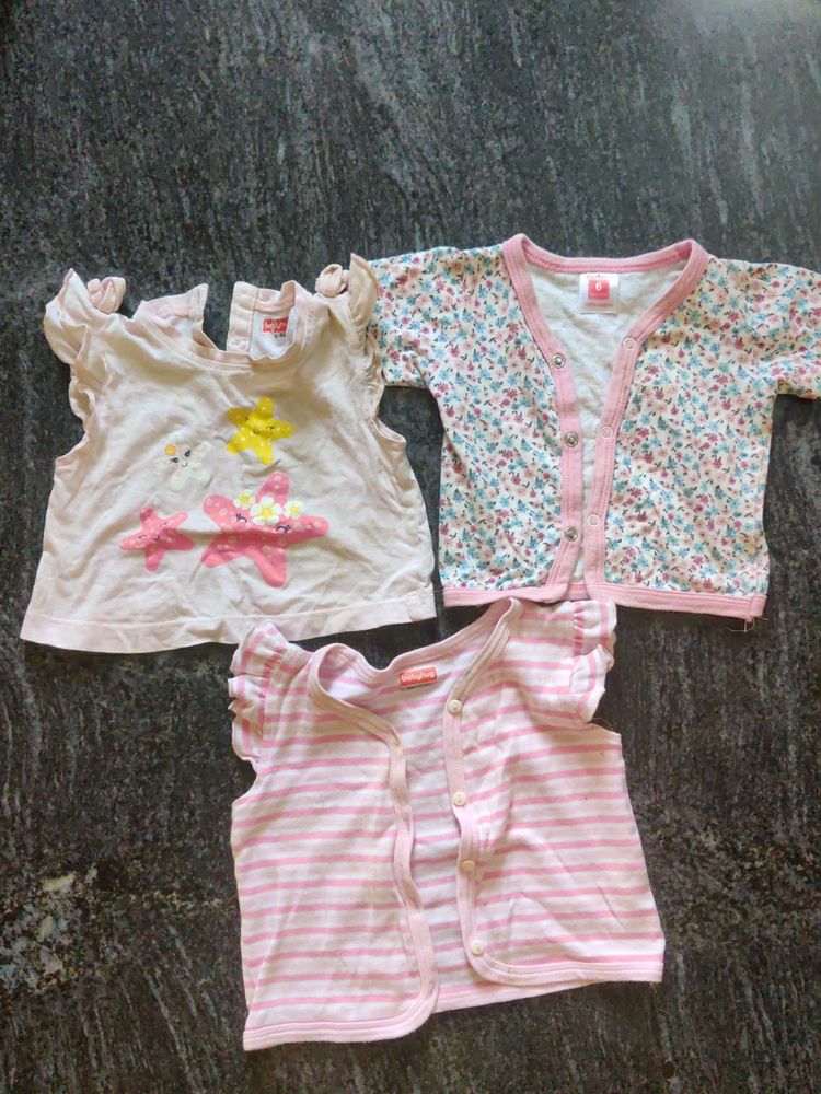 Baby Girls Tshirts 3-6M