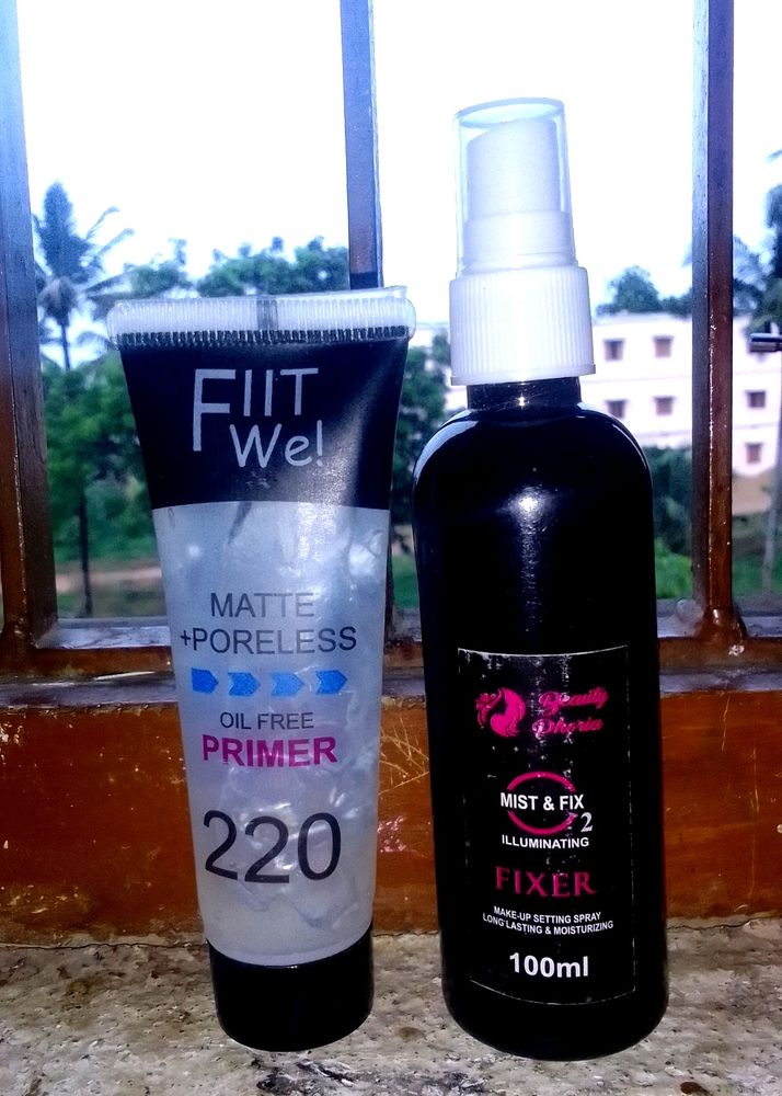 Primer And Fixer Combo 🌟