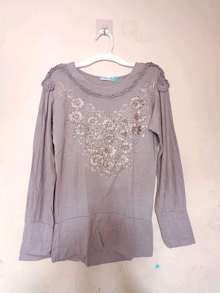 Fullsleeves Top Tunic For Women