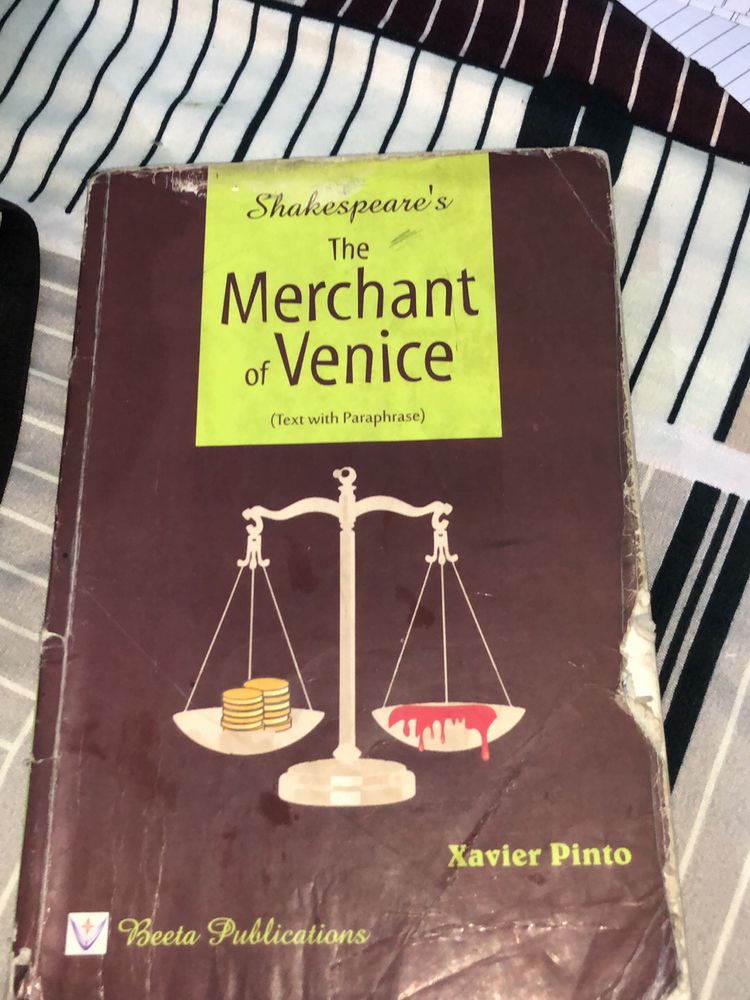 Merchant of Venice book by Shakespeare