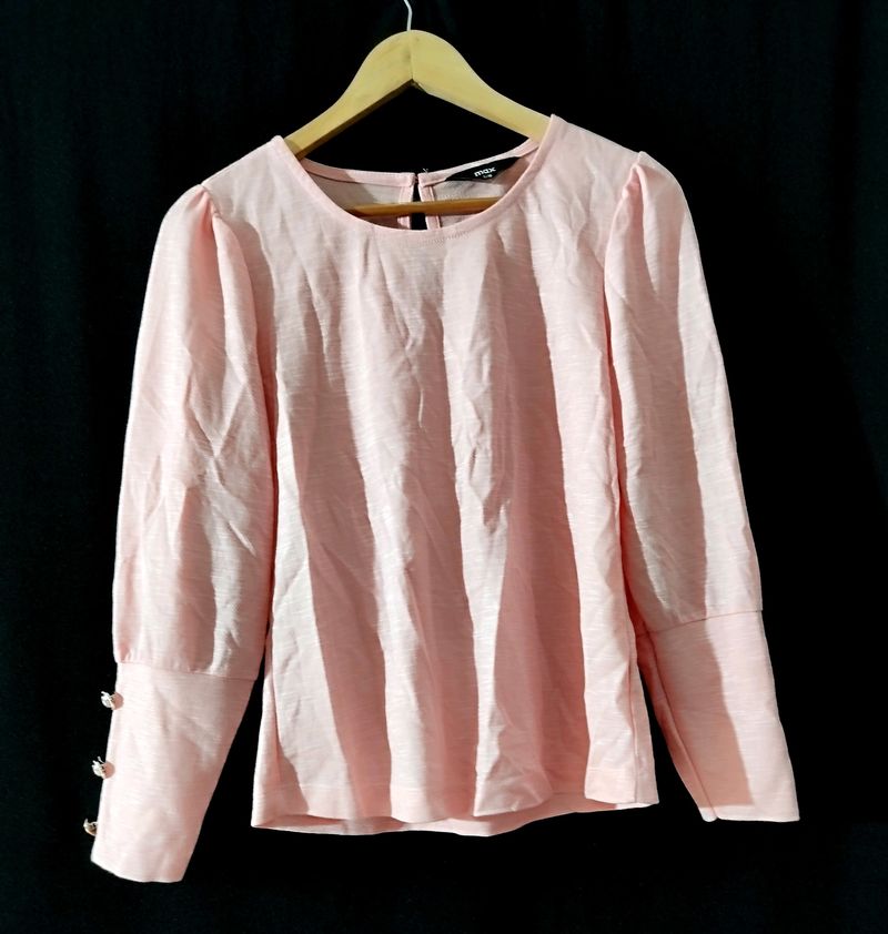 Max Women Pink Top | Bust 38