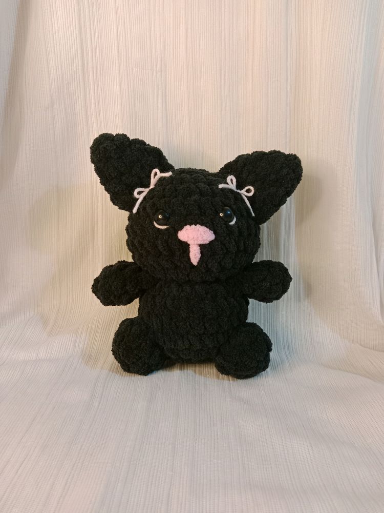 Black Kitten Plushie