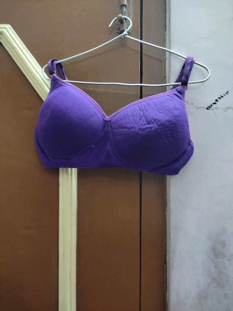 Purple Padded Bra