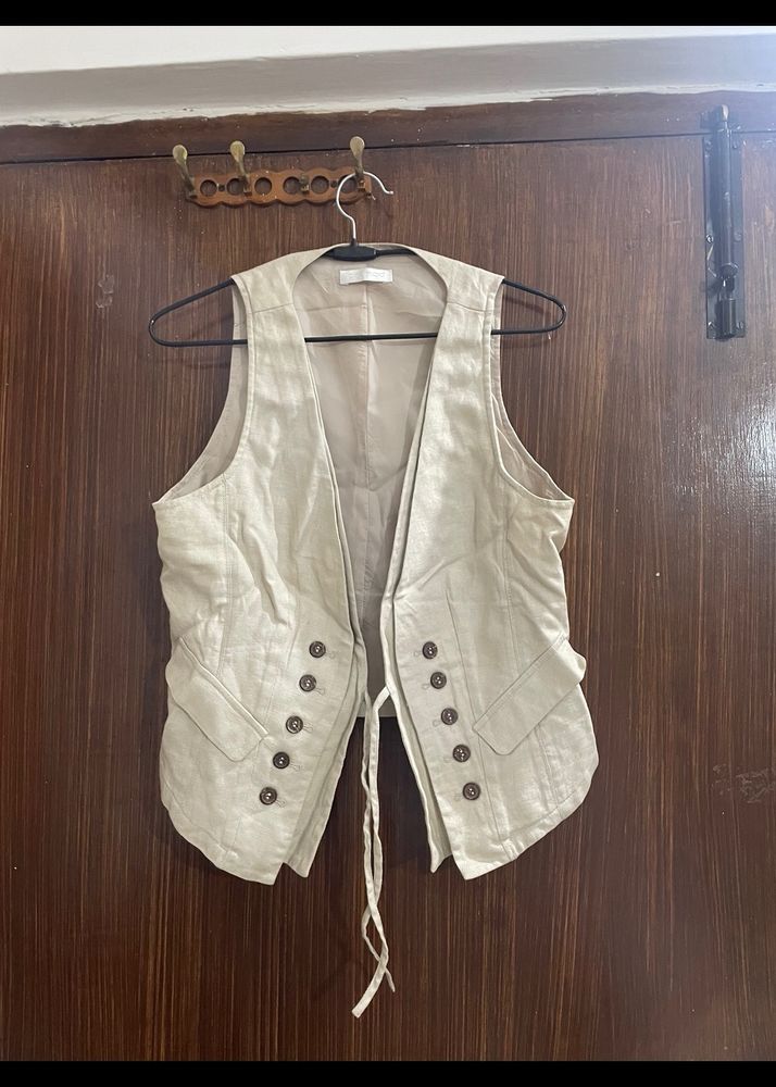 Beige Vest