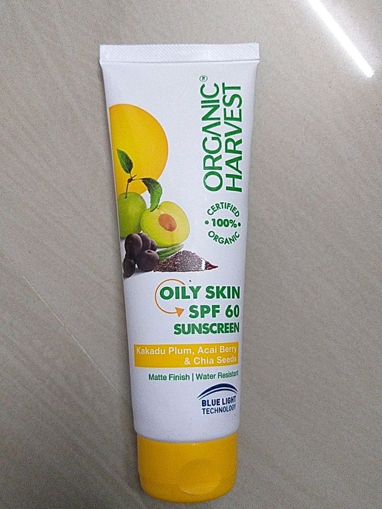 Organic Harvest Sunscreen With SPF 60