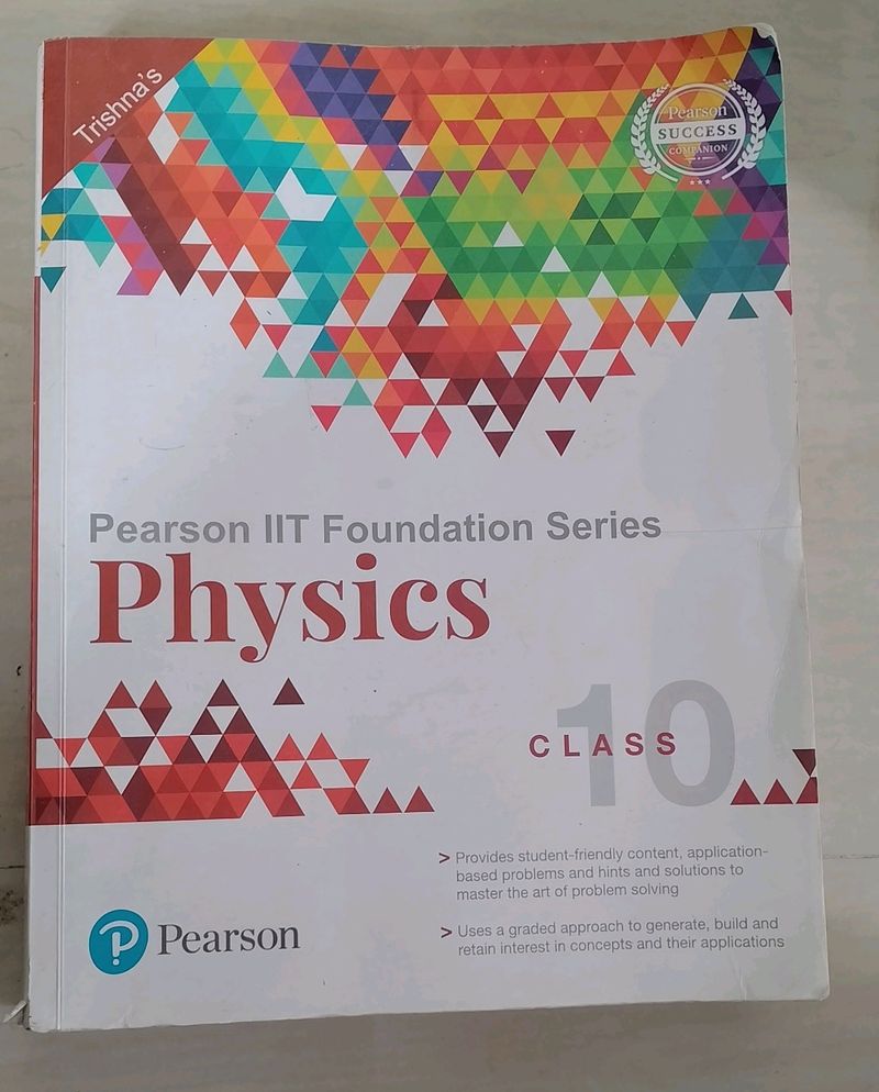 Pearson Physics Book Class 10 IIT Foundation