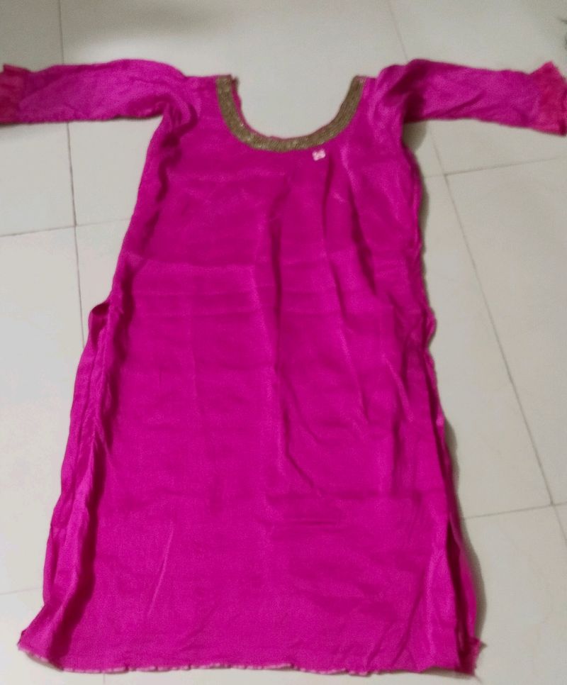 Beautiful Pink Kurta