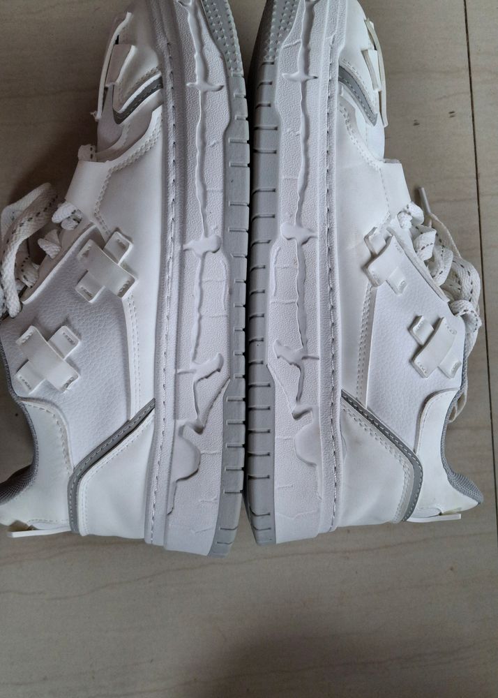 White Funky Snickers For Men And Women Both