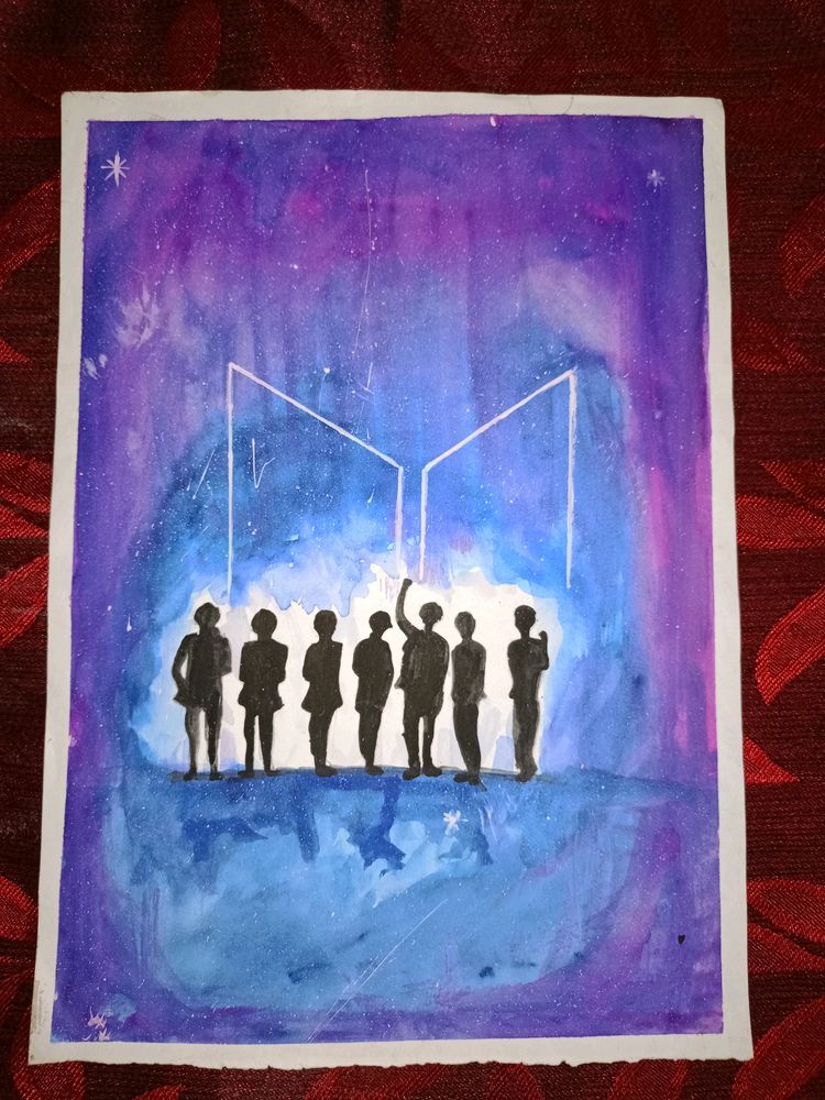 BTS Army Handmade Painting