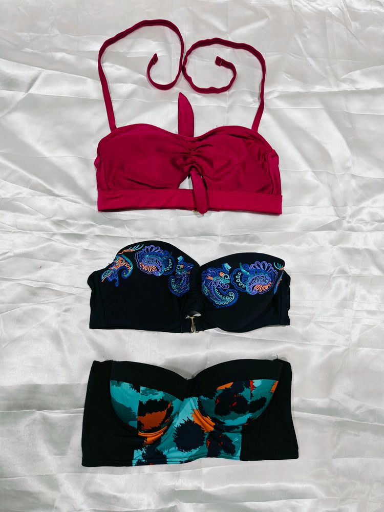 Combo Of 3 Corset Top bra