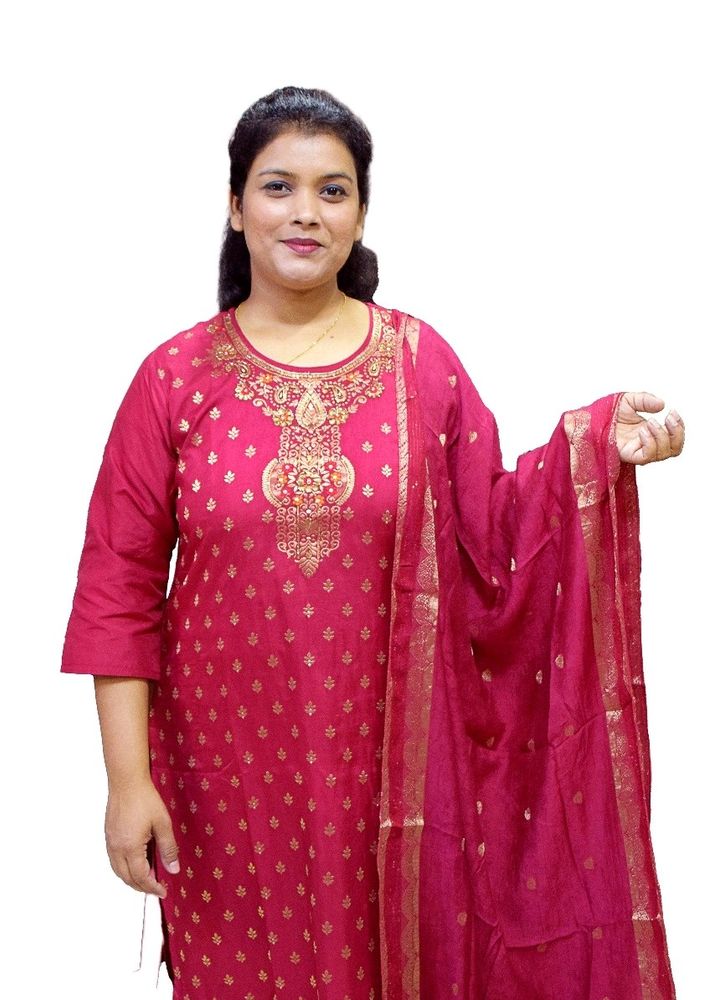 Kurti Set With Dupatta