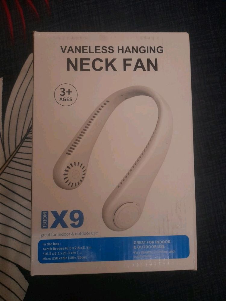 Portable Hanging Neck Fan