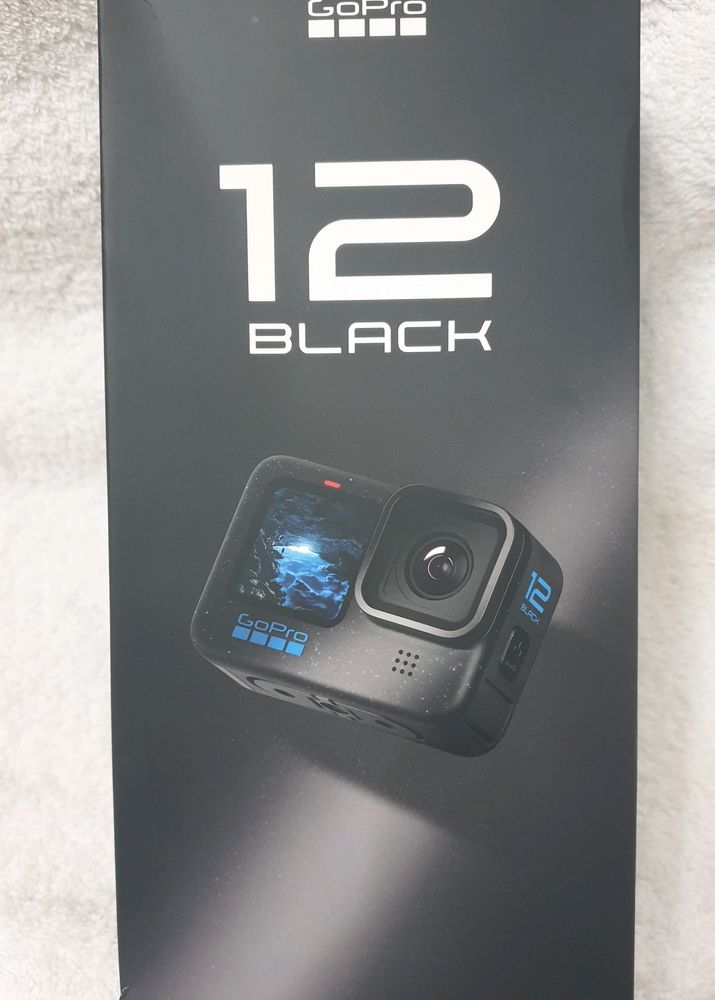 Gopro Black 12 With Bill 516$ Like New In Warranty