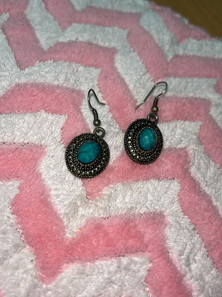 Oxidised earrings