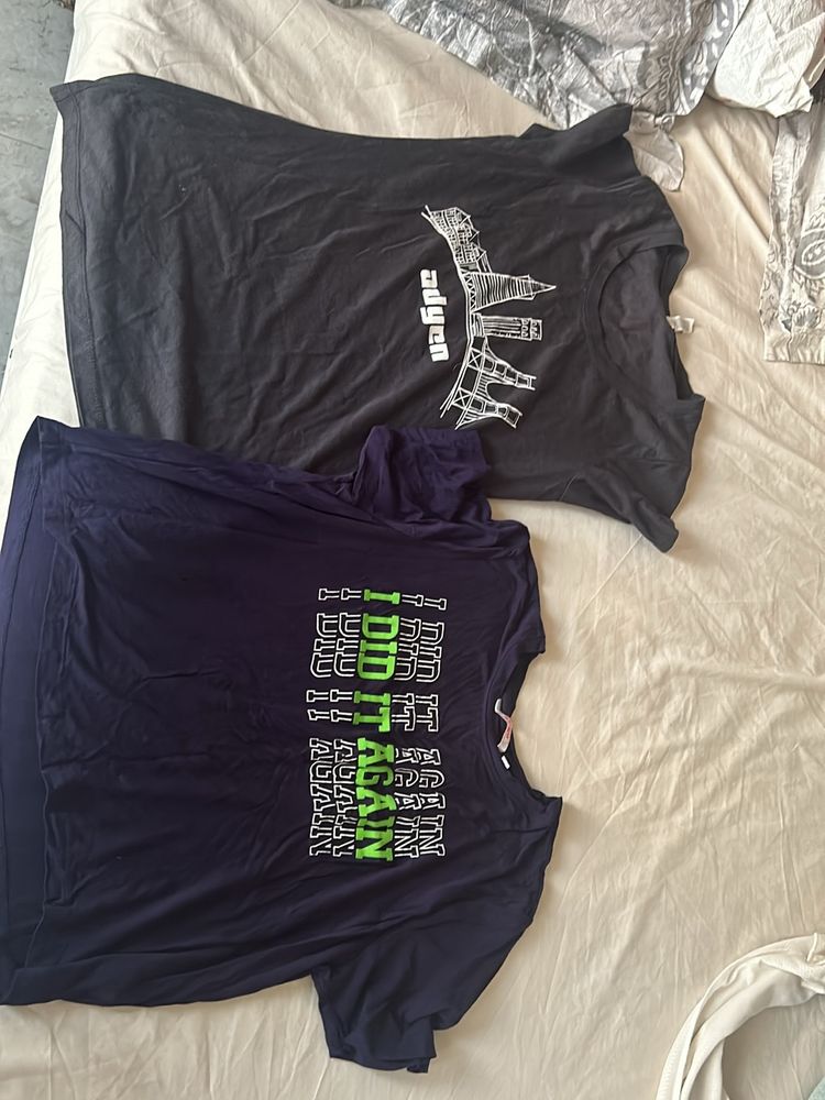 Pack Of Two Causal Comfy T-shirt.