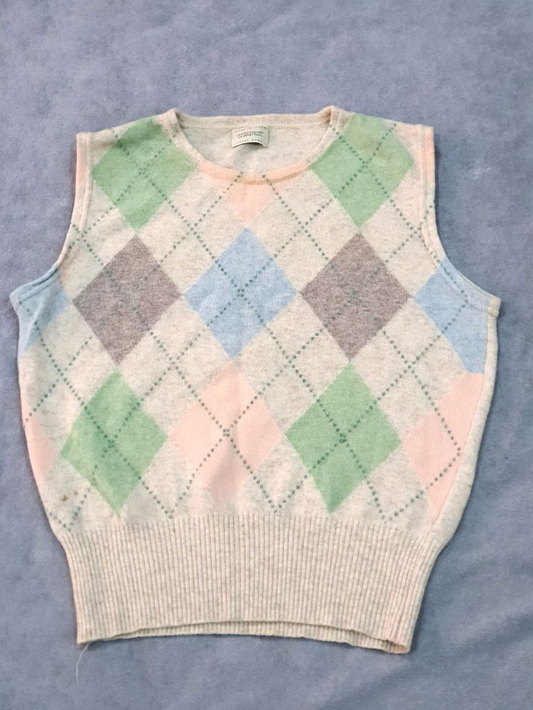United Colors Of Benetton Sleeveless Sweater(Women
