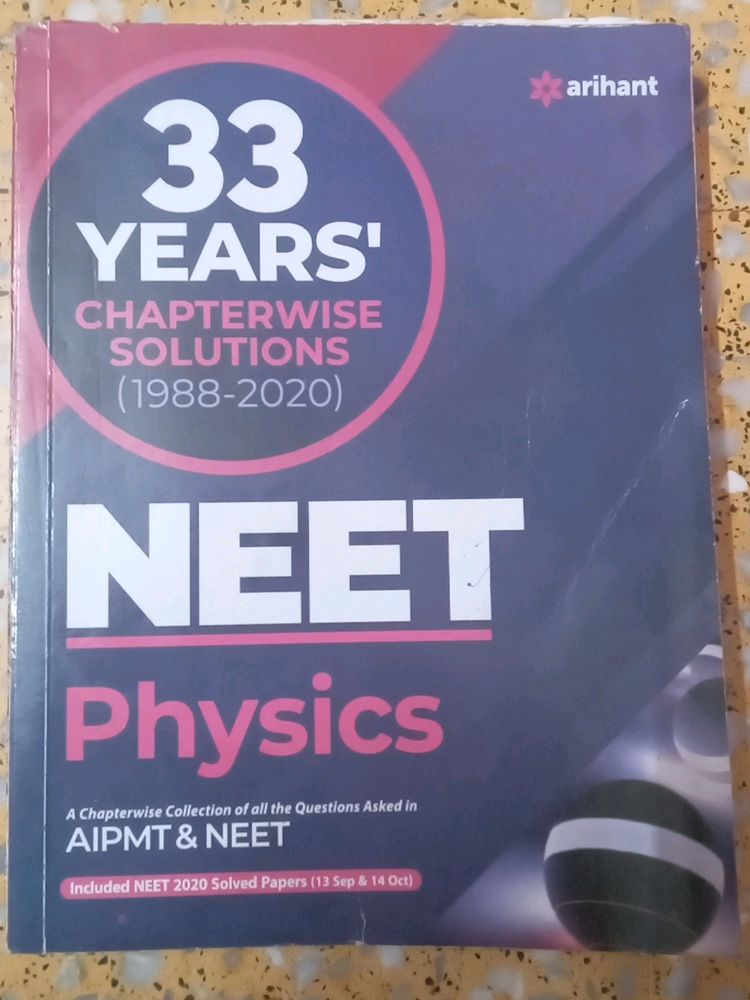 ARIHANT 33 YEARS NEET PAPER PHYSICS