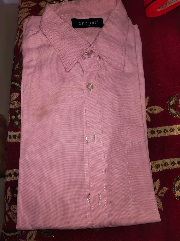 Casual Wear Pink Shirt, Used Only Once