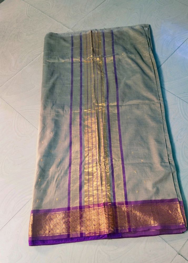 Cotton Silk Pure Gadwal Saree