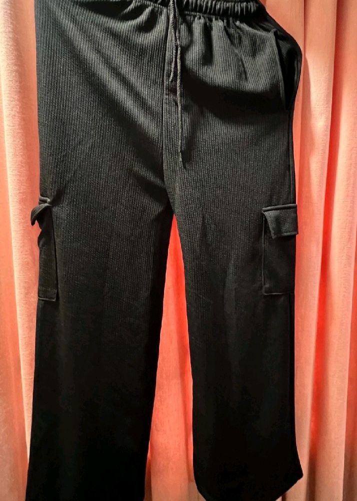 Black Cargo Pant