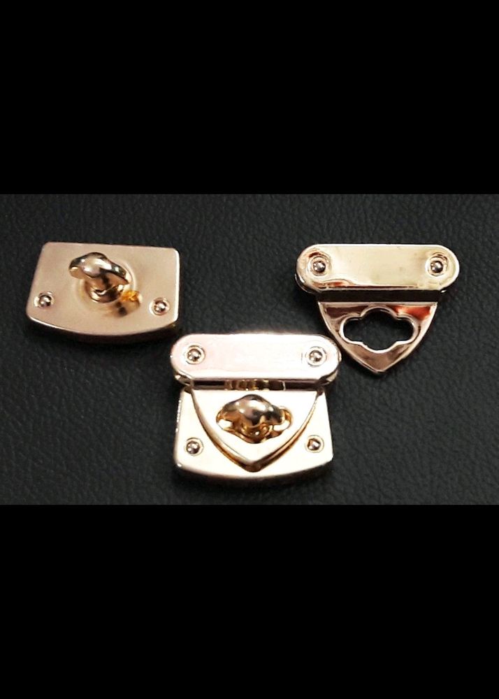 Golden Bag Buckles ₹64 For 2 Pairs