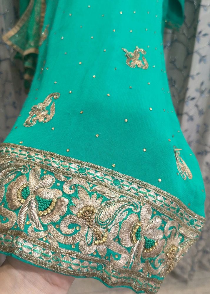 Handwork Zardozi Suit