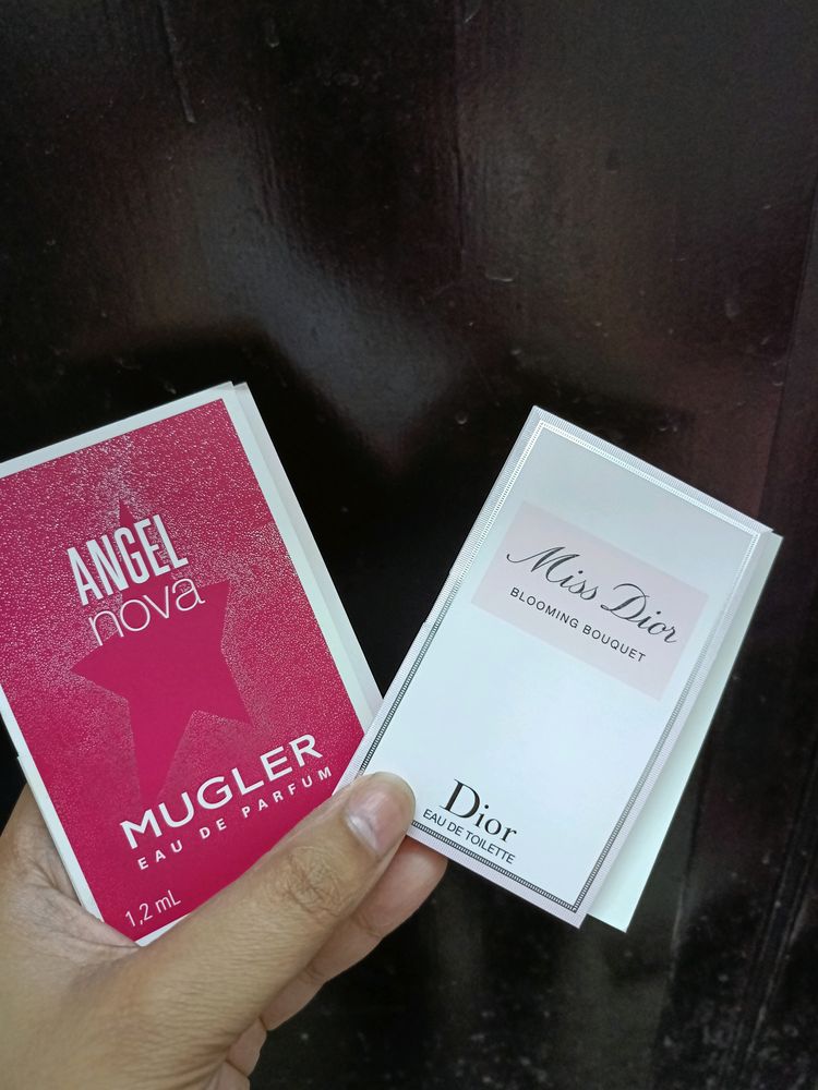 Dior Blooming Bpquet And Angel Nova Sample