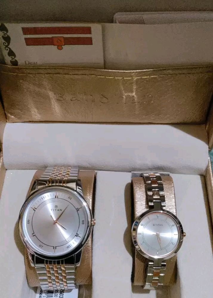 Titan Couple Watch